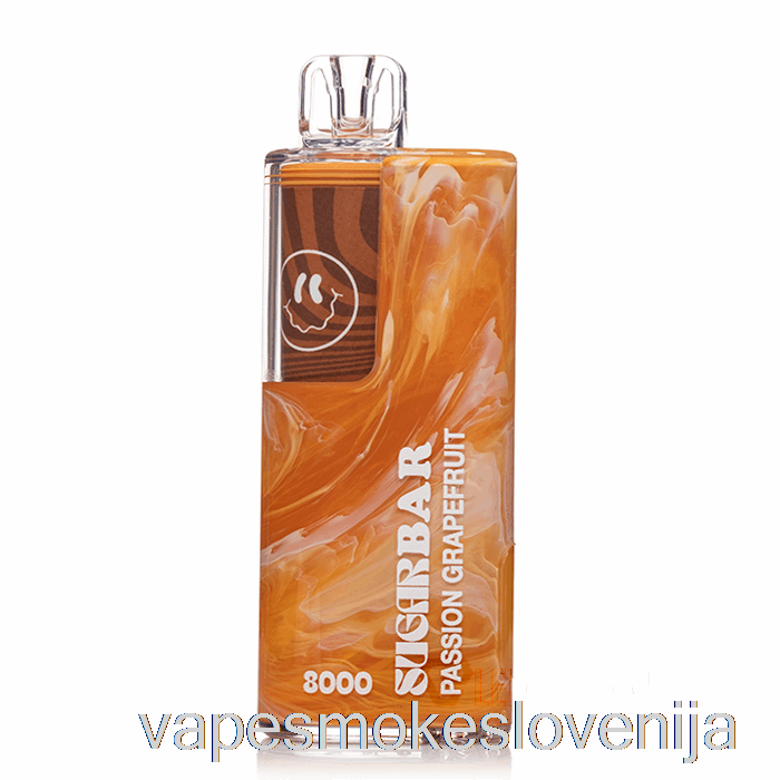 Vape Petrol Sladkorna Ploščica Sb8000 0% Brez Nikotina Za Enkratno Uporabo Passion Grapefruit